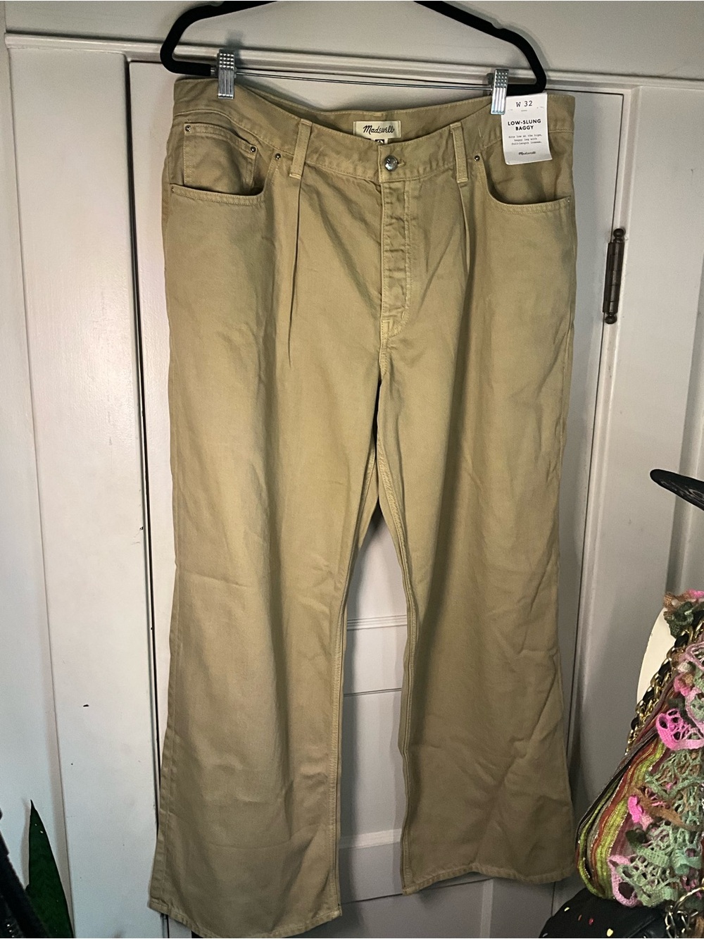 Madewell Low Slung Baggy Pants NWT